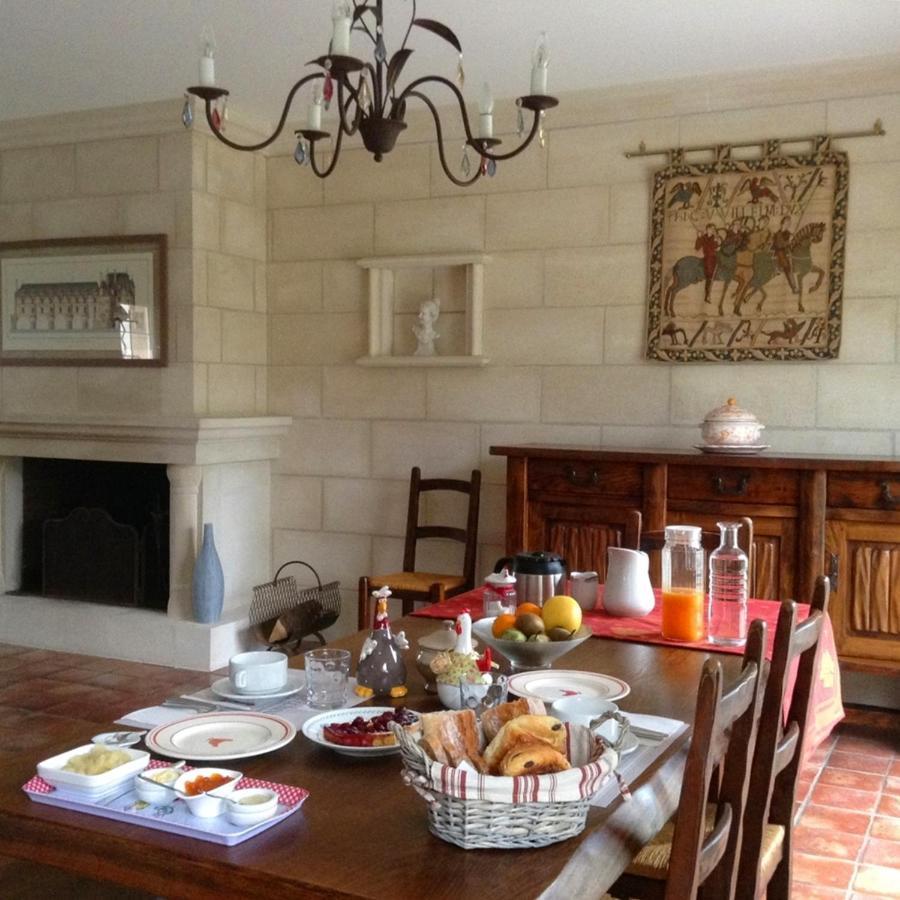 Le Roi Coq Bed & Breakfast Chenonceaux Bagian luar foto